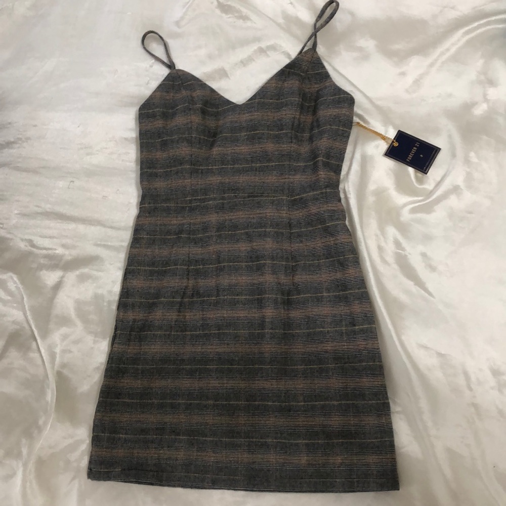 Forever 21 Plaid Mini Dress NEVER WORN WITH TAGS